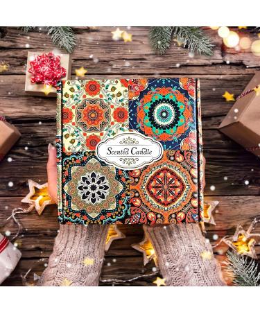 12 Retro Fragrance Candles Gift Set for Women - Aromatherapy Set with 360 Hours Burn Time | Perfect for Christmas Birthdays & Valentine's Day - Buy Online on GoSupps.com