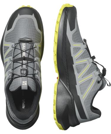 Salomon Men's Speedcross Peak Hiking Shoe - 48 EU Quiet Shade/Black/Sulphur Spring | International Shipping Available - Buy Online on GoSupps.com