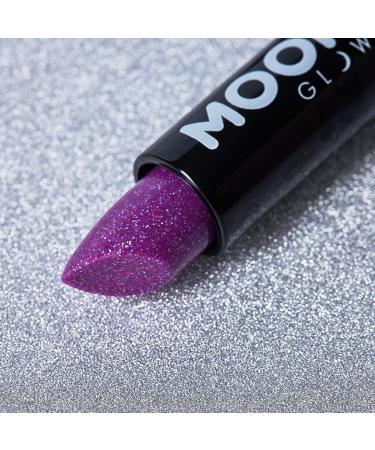 Moon Glow 5g Neon UV Glitter Lipstick Set of 8 - Radiant Under Blacklights - International Shipping Available - Buy Online on GoSupps.com