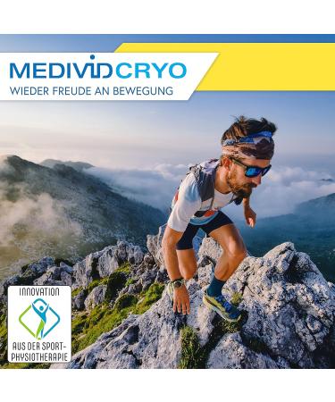 MEDAD Cryo Therapyet - Cooling Straps for Pain Relief & Inflammation | Knees Elbow Ankle & More - Long-Lasting & Convenient with Test Bandage - International Shipping Available - Buy Online on GoSupps.com