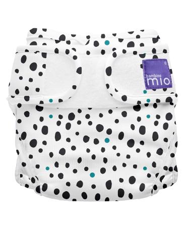 Bambino Mio Mioduo cloth diaper cover Dalmatian dots size 1 ( 9Kg)