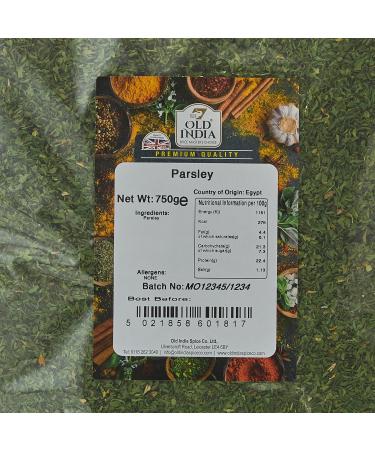 Old India Parsley 750g - Premium Quality Dried Parsley for Culinary Delights - Buy Online on GoSupps.com