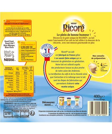Nestl Ricored with Milk Coffee Substitute 400 g - Buy Online on GoSupps.com