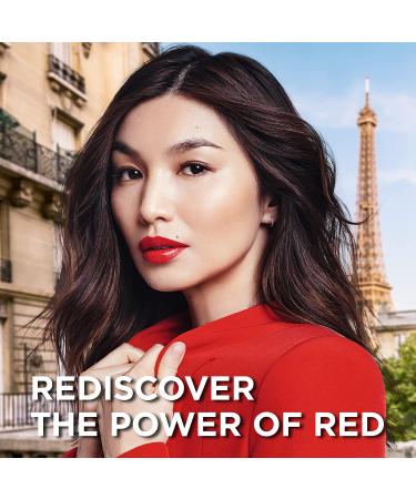 L'Oreal Paris Colour Riche Red Lipstick - Long Lasting Satin Finish with Argan Oil & Vitamin E - Lovely Red 0.13 Oz - Buy Online on GoSupps.com