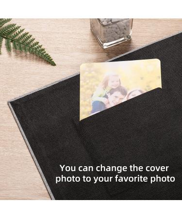 XONDIES 600 Pockets Fabric Linen Photo Album for 4x6 Photos - Grey | Large Capacity Slip-in Picture Book for Wedding, Family, Baby - Anniversary Albums - Buy Online on GoSupps.com