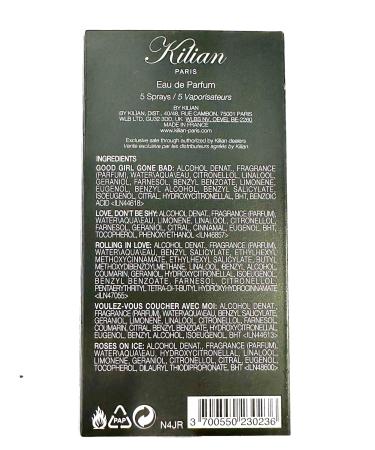 Kilian narcotics mini discovery set 5 different parfum sample set 5 x 1.5 ml - 5 x 0.05 fl oz. good girl gone bad love dont be shy rolling in love voulez roses on ice - Buy Online on GoSupps.com