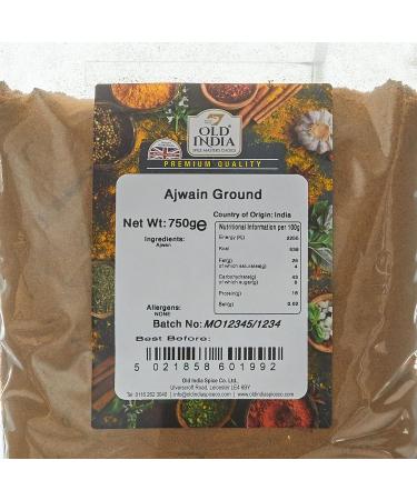 Old India Ajwain Ground 750g - Premium Quality Spice for Cooking | Buy Online - Buy Online on GoSupps.com