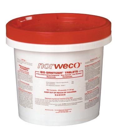 Norweco 45lb. Bio-Sanitizer Chlorine Tablets for Aerobic or Septic Systems