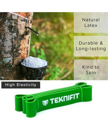 Teknifit X-Heavy Resistance Band for Full Body Workout - Home Fitness Solution + FREE Exercise Guide Download - Buy Online on GoSupps.com