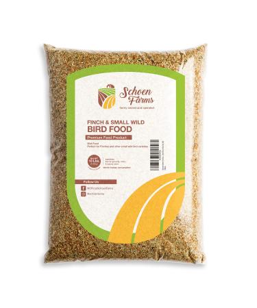 Schoen Farms Finch and Small Wild Bird Seed Food Mix (10 LBS) 1 count (Pack of 1)