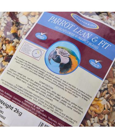 Johnston & Jeff Lean and Fit Parrot Food 2 kg Rice 2 kg (Pack of 1) - Buy Online on GoSupps.com
