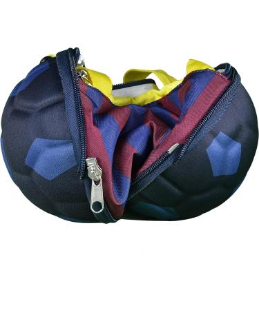 Official FC Barcelona Collapsible Soccer Ball Lunch Bag - Insulated, 13.4 x 5.75 x 5.75 - Buy Online on GoSupps.com