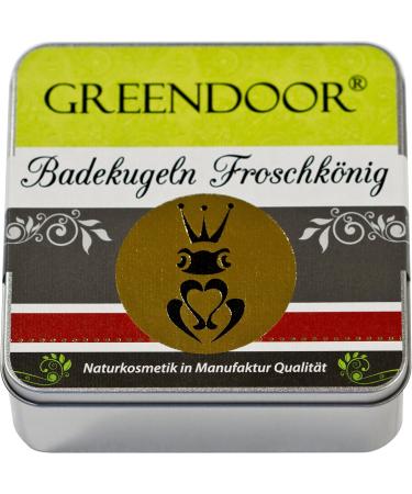 Greenendoor Bathing Chralley Gift Set - 480g Organic Frog Queens with 6 Natural Golden Bath Balls & Cocoa Butter - Perfect Gift for Relaxation & Self-Care - Buy Online on GoSupps.com