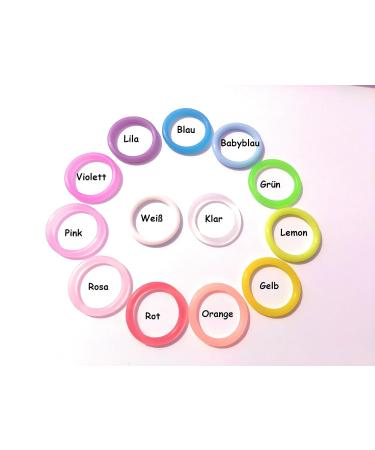 O-Ring Silicone Adapter for Pacifiers - Soft Pink Pacifier Holder and Chain | Baby Essential - Buy Online on GoSupps.com