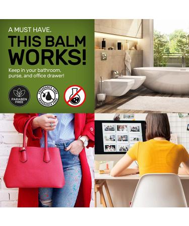 Tea Tree Oil Balm - 100% Natural Cream for Eczema, Psoriasis, Acne & More - Buy Online on GoSupps.com