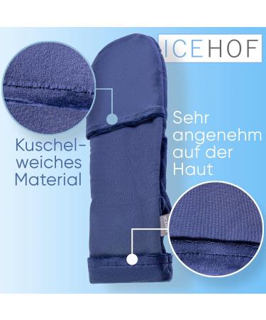 IceHOF Cooling Socks with 4 Gel Packs - Cold Therapy for Feet & Toes - Ideal for Chemotherapy & Rheumatism - Unisex Size L Blue - Buy Online on GoSupps.com
