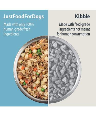 JustFoodForDogs Pantry Fresh Beef & Russet Potato Wet Dog Food Pouches - 12 Pack - Buy Online on GoSupps.com