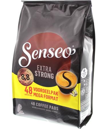 Senseo Extra Dark Roast New Design Pack of 10 10 x 48 Coffee Pods - Buy Online on GoSupps.com