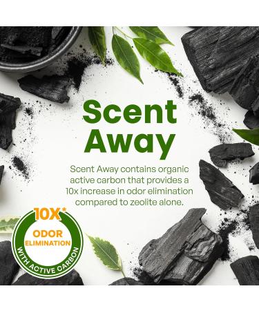 SCENT AWAY Cat litter Deodorizer Litter Box Odor Eliminator | Fragrance Free Cat Litter Deodorizer with ACTIVE CARBON | Eliminates Cat Odors and Smells to Keep Your Home Fresh and Clean (Pack of 1) 310.52 ml (Pack of 1) - Buy Online on GoSupps.com
