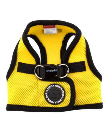 Puppia dog harness for small and medium -sized dogs - soft vest in many colors - also used as a puppy dishes -Atani train harness for dogs yellow XS XS yellow