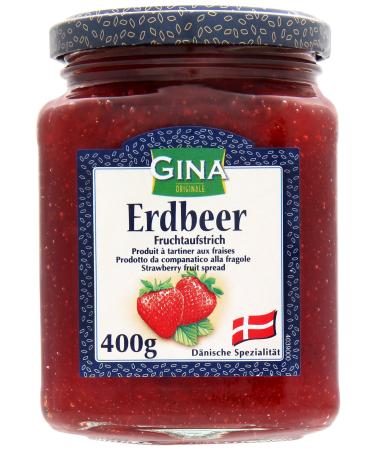Gina Gina Pack of 6 strawberry spreads (6 x 400 g)