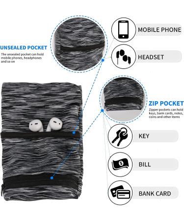 Wrist Pouch  Pocket Wallet with Zippered for Running  Walking  Hiking  Yoga and More BLACK  L - Buy Online on GoSupps.com
