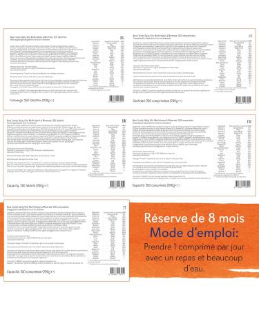 Now Foods Daily Vits Daily Vitamins Multivitamins 250 Vegan Tablets Lab Tested Gluten Free Soy Free Vegetarian Non-GMO - Buy Online on GoSupps.com