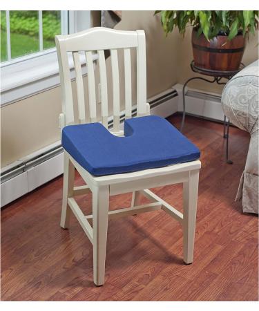 Drive Medical Compressed Coccyx Cushion Blue - RTL1491COM (One-Size) - Buy Online on GoSupps.com