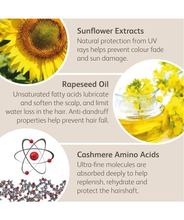 3 More Inches Cashmere Protein UV Protective Conditioner 250ml | Strengthens Repairs & Protects with Sunflower Extracts - Silicone-Free Formula - Buy Online on GoSupps.com
