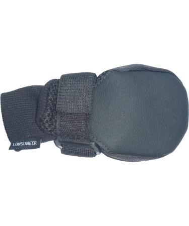 LONSUNEER Dog Boots - Breathable, Nonslip Soles, Black - Sizes M, L, XL - Buy Online on GoSupps.com