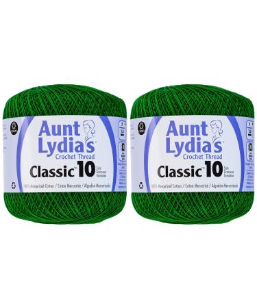 2-Pack - Aunt Lydia Cro Cottn Myrtle Grn (154.0484)