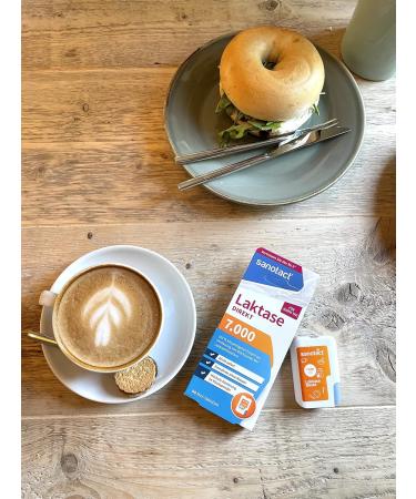 Sanotact Lactase 7 000 - Mini Lactose Intolerance Tablets (6 x 90) | Fast Waterless Relief for Lactose & Milk Intolerance - Buy Online on GoSupps.com