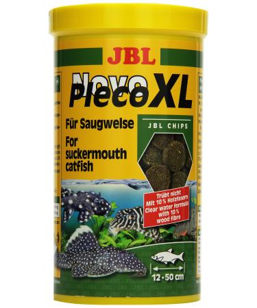 JBL Novopleco XL Sole feed for large suction catfish tablets 1 L 30342 500 g (1-pack) Novopleco 1 L (1 SPACE) 15-40 cm fish size