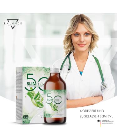 SLIMFLOW50 Detox Cure - 50 Doses 1000ml | Best Detoxification with Bromelain | Liver Detox Fast Shipping Internationally - Buy Online on GoSupps.com