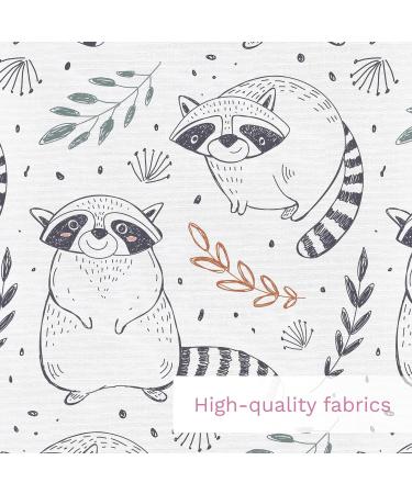 Foldable Waterproof Diaper Changing Mat for Babies - Portable & Soft (Raccoon) #6 - Buy Online on GoSupps.com