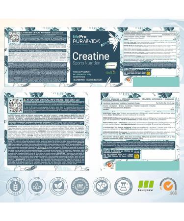 Creatine Monohydrate Creapure avec AstraGin Jusqu 35% d Absorption en Plus vs Creapure Seule Micronis e Sans Go t 4 Mois V gan Sans Gluten Qualit Allemande Garantie - Buy Online on GoSupps.com