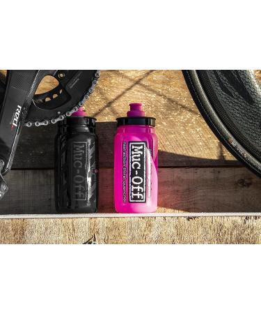 Muc-Off Elite Fly Pink Water Bottle 550ml - Lightweight BPA-Free Sports Bottle with Ergonomic Cap - 100% Recyclable Pink Bottle - Buy Online on GoSupps.com