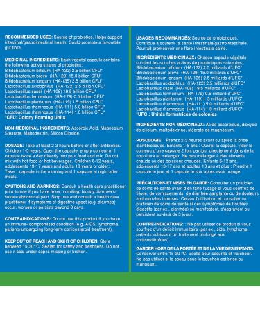 Laboratoire Suisse Probiotic XF Healthy Gut Flora 50 Vegetal Capsules - Buy Online on GoSupps.com