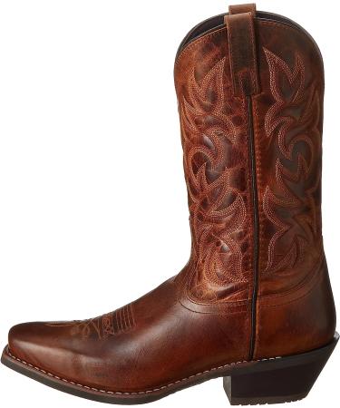 Laredo Men's Breakout Square Toe Mid Calf Dress Boots - Brown Rust, Size 13 - Buy Online on GoSupps.com