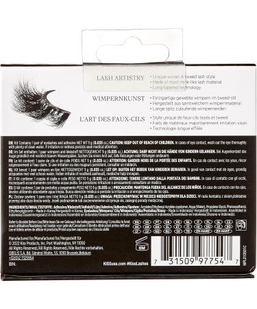 KISS Masterpiece Lash - Pr t- -Porter Black - Buy Online on GoSupps.com