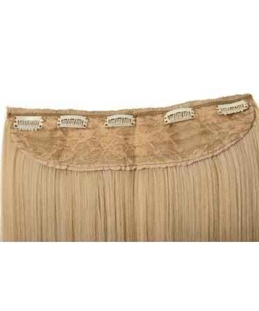 WIG ME UP Hairpiece Extension - 5 Clips Straight Light Golden Blonde 45 cm | Premium Quality Hair Extensions - Buy Online on GoSupps.com