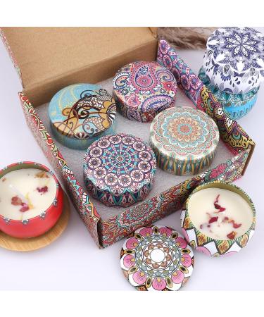 Allava 4-Piece Natural Soy Wax Fragrance Candle Gift Set | Stress Relief & Aromatherapy Candles for Christmas Birthdays Valentine's Day & Weddings - Buy Online on GoSupps.com