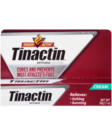 Tinactin Antifungal Cream for Athlete's Foot  1-Ounce Tube