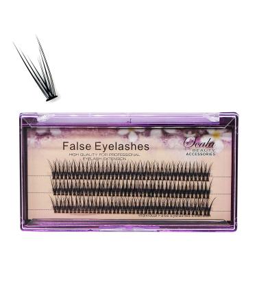 Bodermincer 20 Roots 120pcs 0.07mm Fish Tail Mink False Eyelashes - Handmade Individual Lash Extensions (12mm) - Natural & Soft Ideal for International Shipping - Buy Online on GoSupps.com