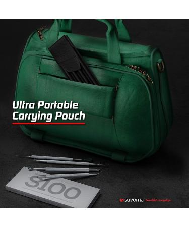 Suvorna Skinpal S100 Pimple Popper Tool Kit - Milia, Whitehead, Blackhead, and Acne Extractor Set - Buy Online on GoSupps.com