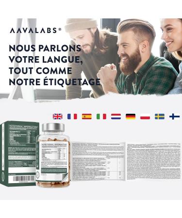 Ginkgo Biloba 7500mg 50:1 avec Panax Ginseng Rouge de Cor e Bacopa Monnieri Zinc Vitamine B Complex - Nootropique Puissant Circulation Sanguine Memoire et Concentration Energie - 180 Capsules - Buy Online on GoSupps.com