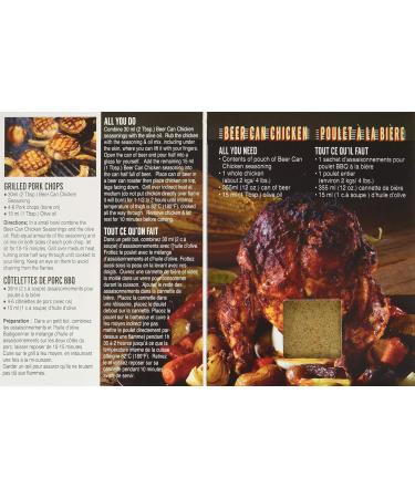 Gourmet du Village Beer Can Chicken Seasonings Classic Recipe Box Retro 34.02g Bbq 35 g (Pack of 1) - Buy Online on GoSupps.com