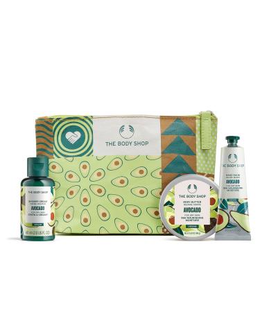 The Body Shop Rich & Creamy Avocado Mini Gift Set - Shower Cream + Body Butter + Hand Balm