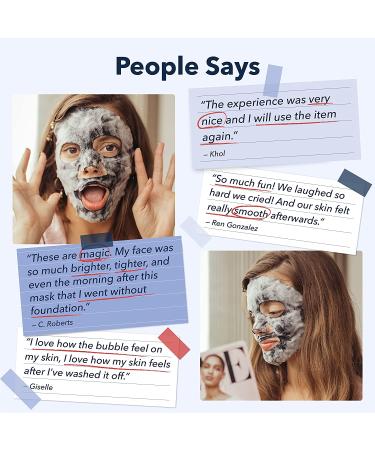 PURDERM Deep Purifying Pink O2 Bubble Mask 0.88oz x 5ea - Korean Beauty Cleanser with Peach Extract and Charcoal for Nourishing and Sebum Control - 5 Count - Buy Online on GoSupps.com