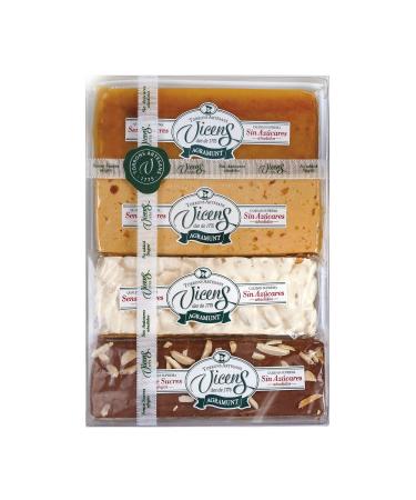 Vicens Sugar Free Individual Nougats in PVC Box 320 g